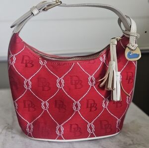 Dooney & Bourke Red Hobo Bag